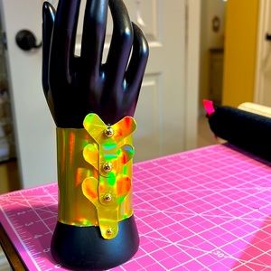 Gold Goddess Wrist Cuffs